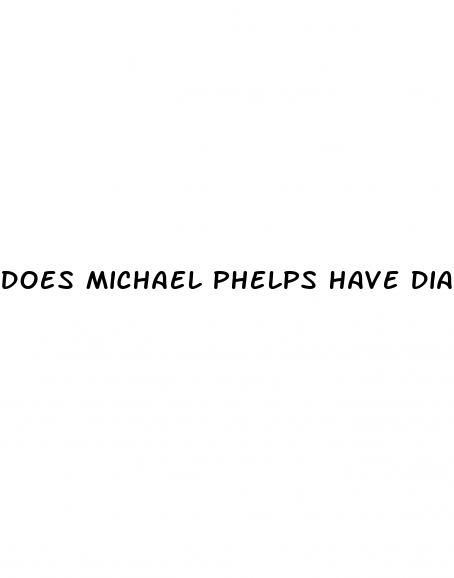 does michael phelps have diabetes