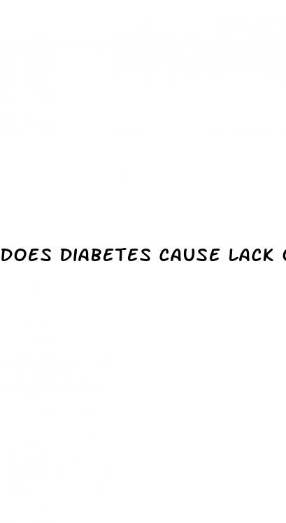 does diabetes cause lack of appetite