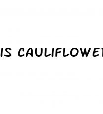 is cauliflower good for diabetes