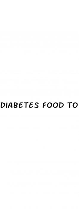 diabetes food to avoid