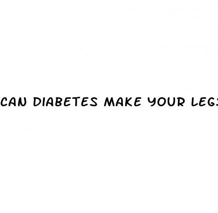 can diabetes make your legs ache