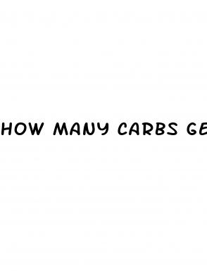 how many carbs gestational diabetes