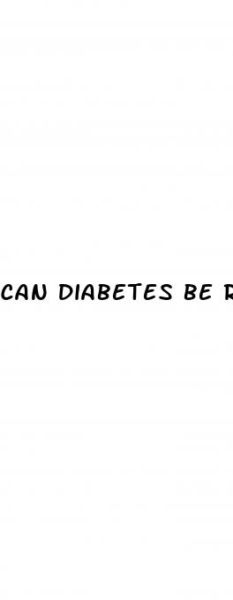 can diabetes be reversed with fasting