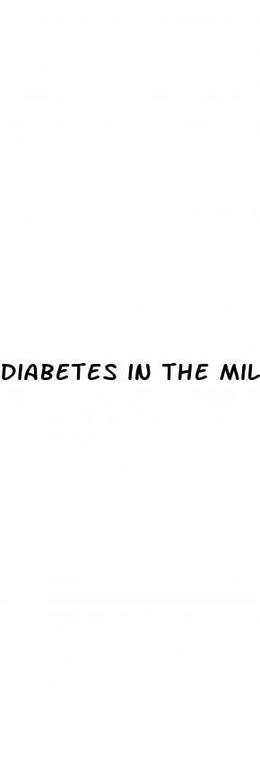 diabetes in the military