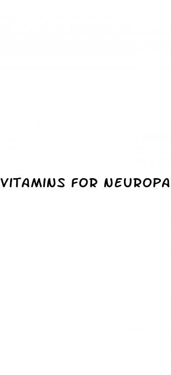 vitamins for neuropathy diabetes