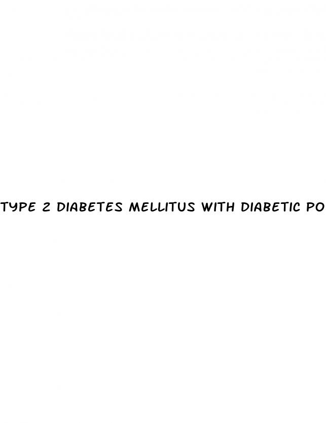 type 2 diabetes mellitus with diabetic polyneuropathy icd 10