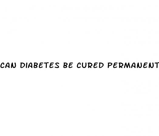 can diabetes be cured permanently by yoga