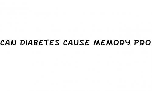 can diabetes cause memory problems