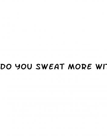 do you sweat more with diabetes