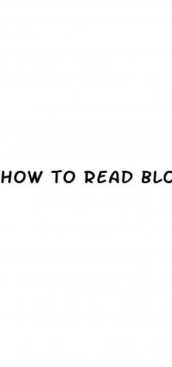 how to read blood sugar levels diabetes