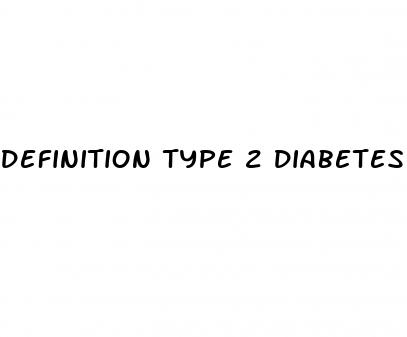 definition type 2 diabetes