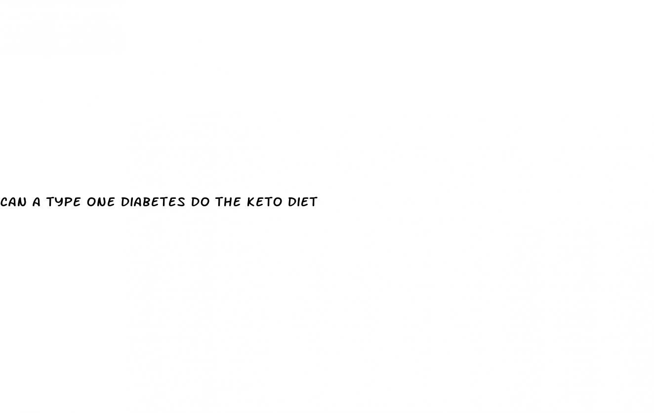 can a type one diabetes do the keto diet