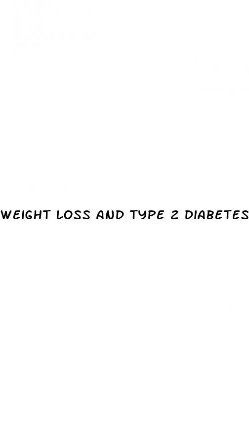weight loss and type 2 diabetes