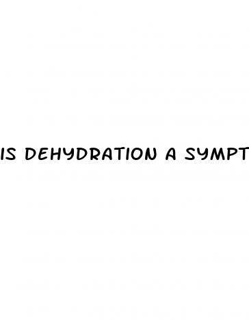 is dehydration a symptom of diabetes