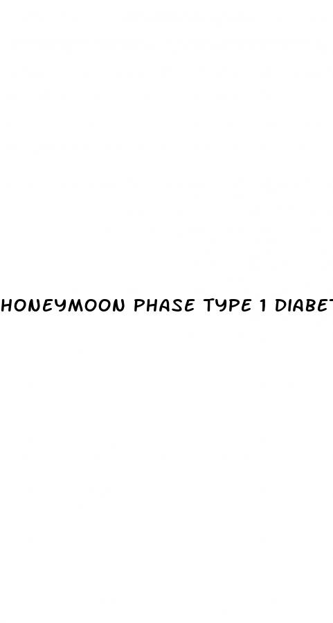 honeymoon phase type 1 diabetes