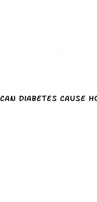 can diabetes cause hot sweats