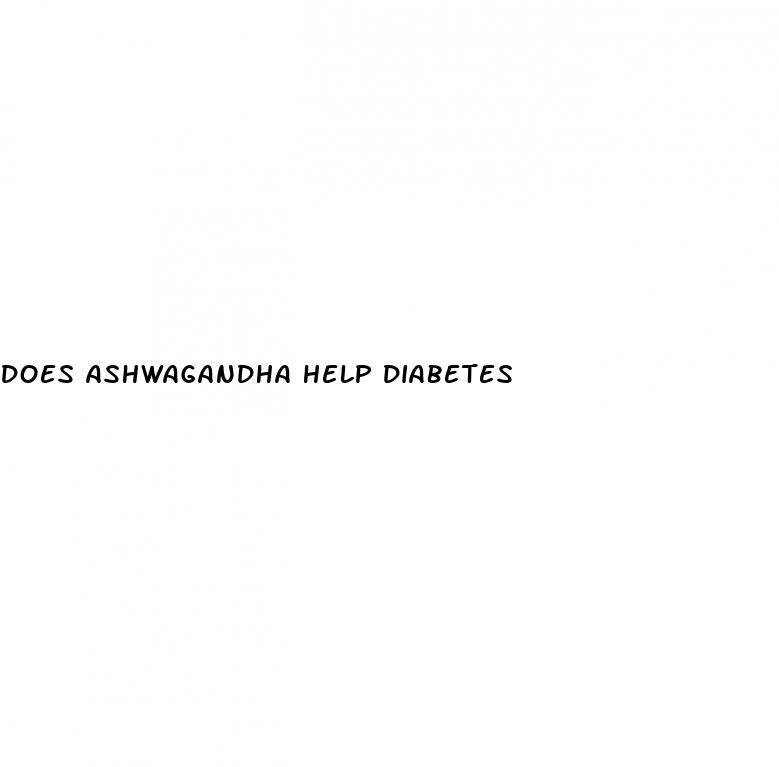 does ashwagandha help diabetes