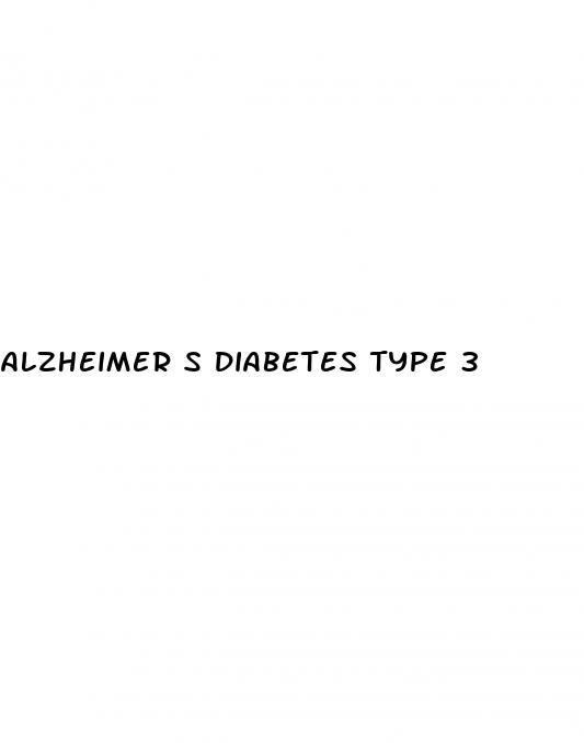 alzheimer s diabetes type 3