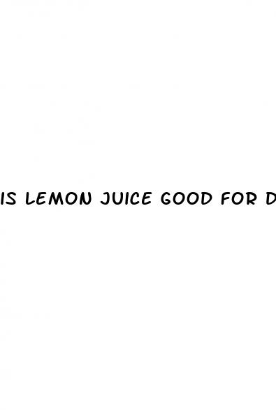 is lemon juice good for diabetes