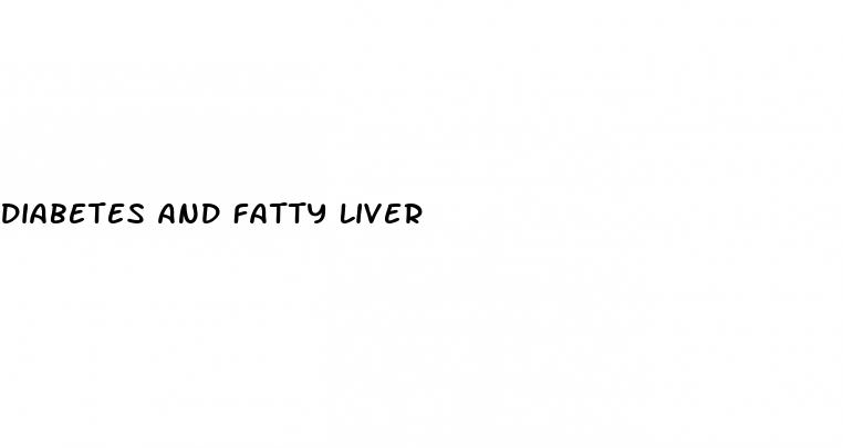 diabetes and fatty liver