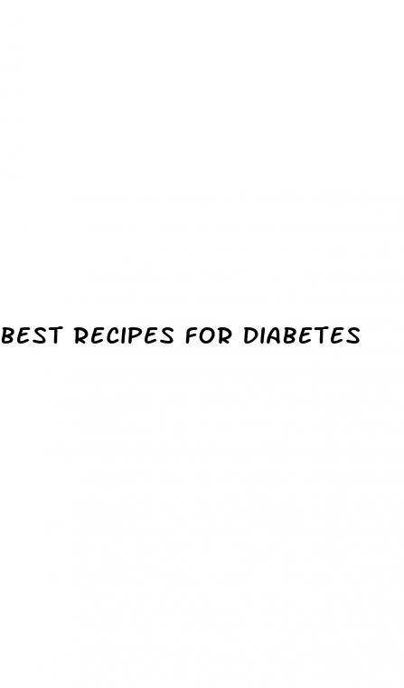 best recipes for diabetes