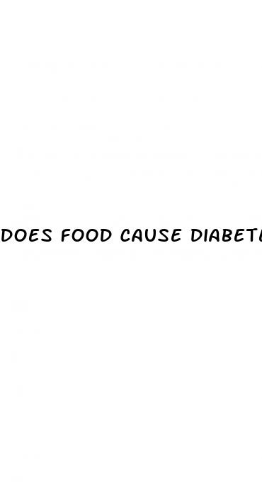 does food cause diabetes