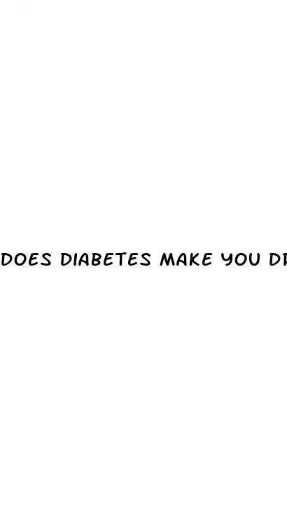 does diabetes make you drink more water