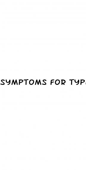 symptoms for type 1 diabetes