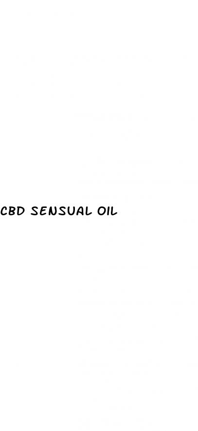 cbd sensual oil