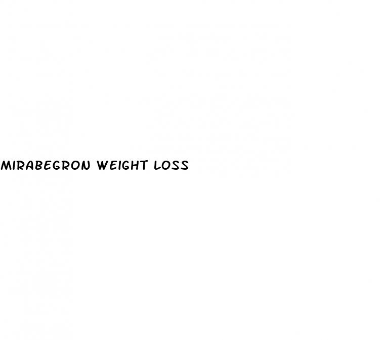 mirabegron weight loss