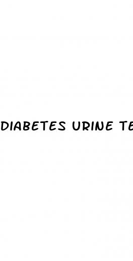 diabetes urine test