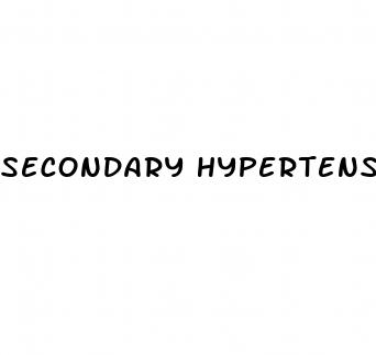 secondary hypertension evaluation