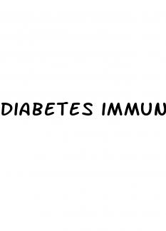 diabetes immune system