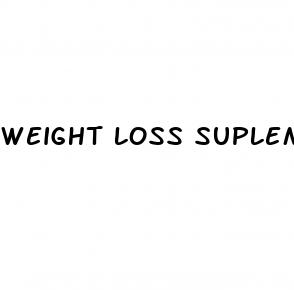 weight loss suplements