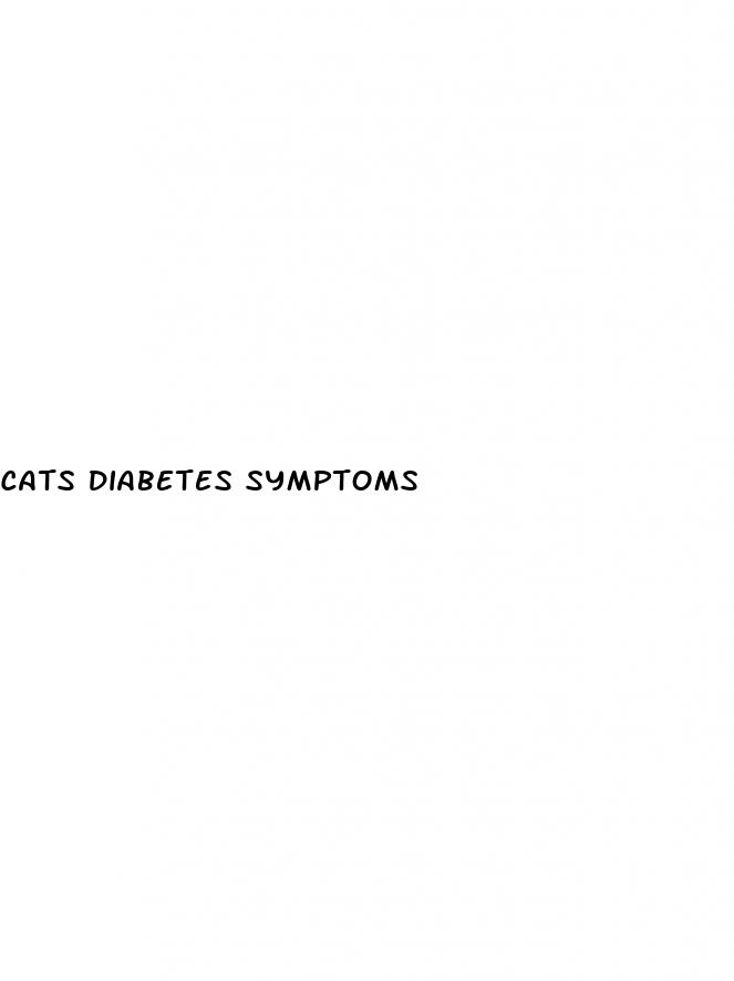 cats diabetes symptoms