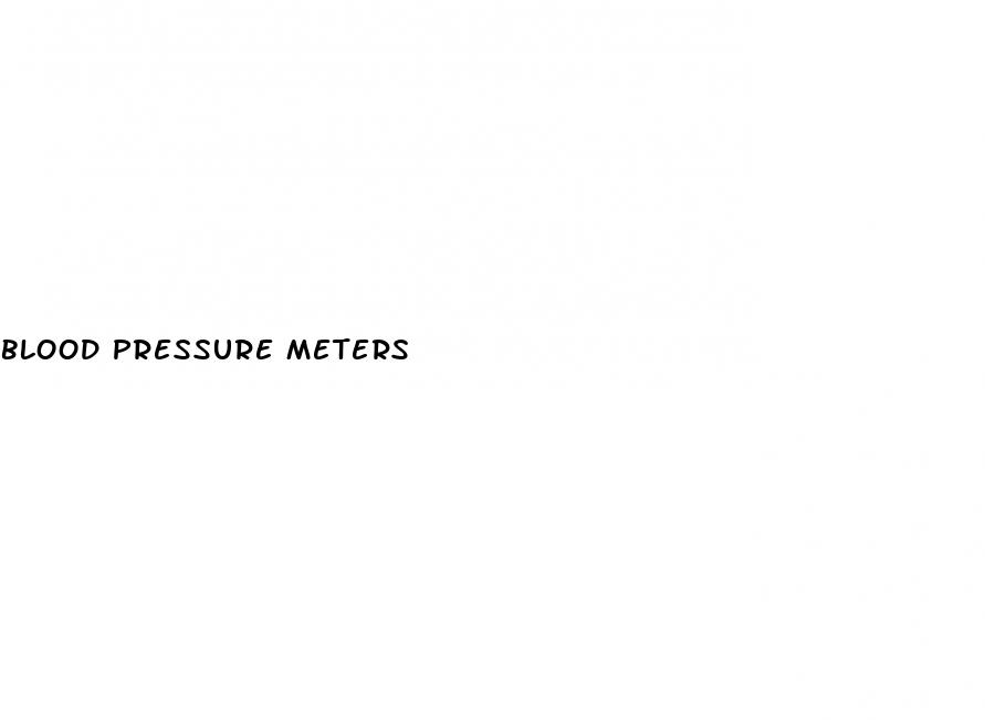 blood pressure meters