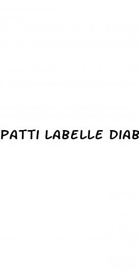 patti labelle diabetes