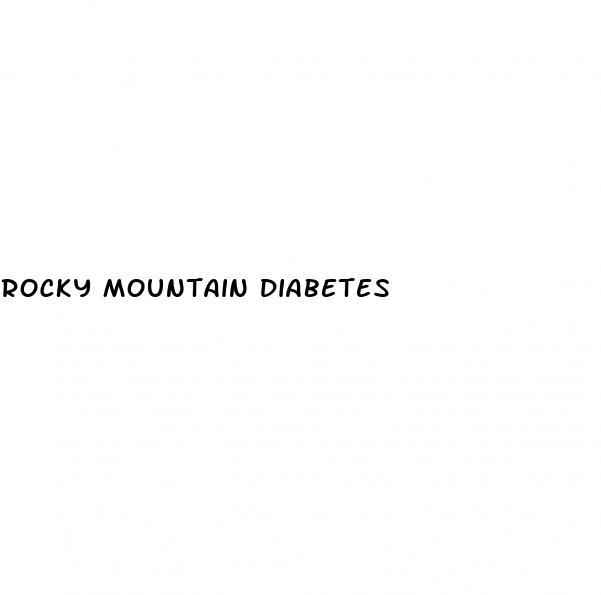 rocky mountain diabetes