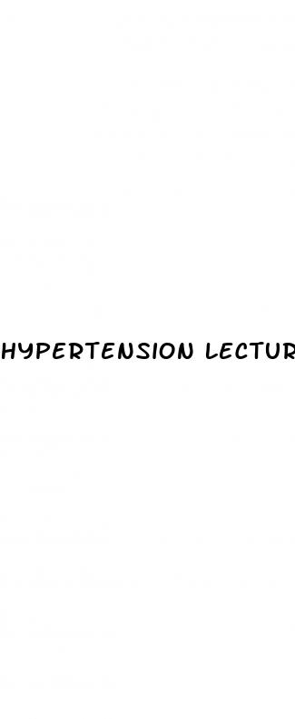 hypertension lecture ppt