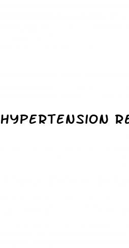 hypertension referral centre