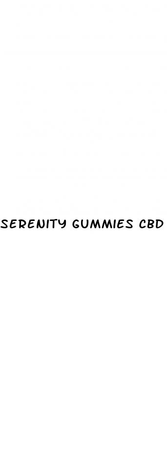 serenity gummies cbd