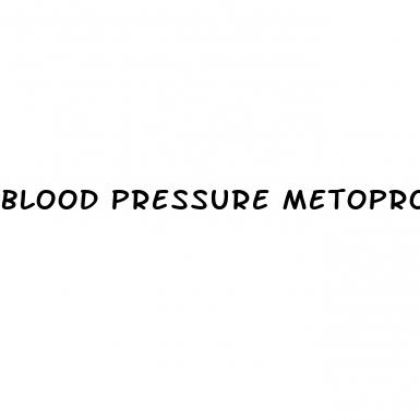 blood pressure metoprolol