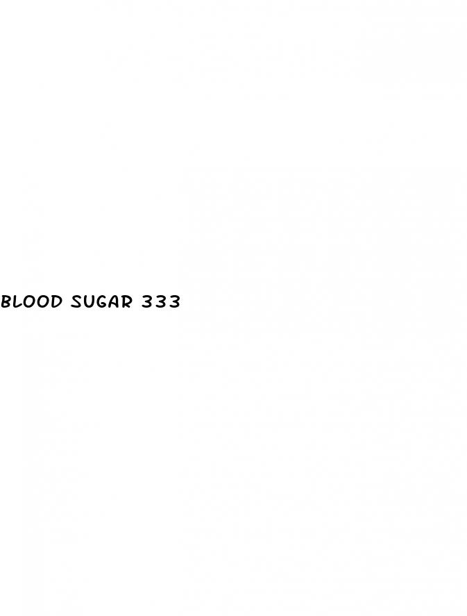 blood sugar 333