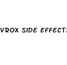 vrox side effects