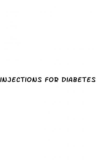 injections for diabetes