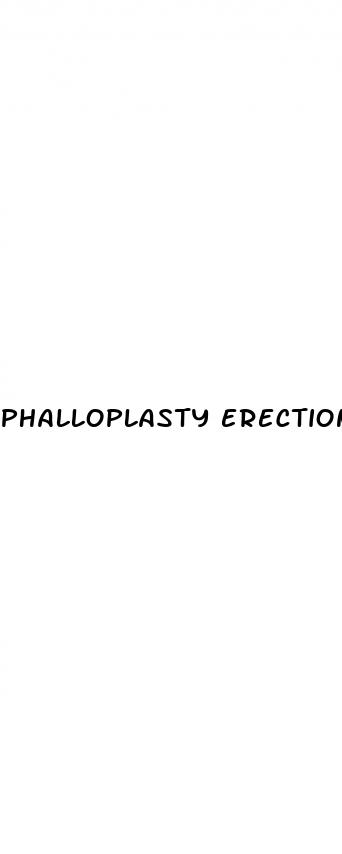 phalloplasty erection