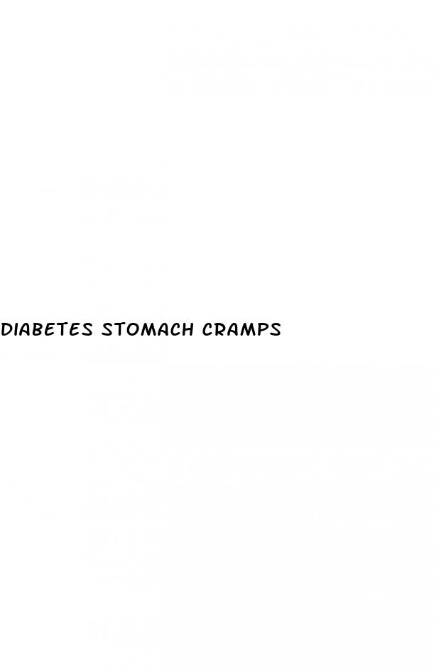 diabetes stomach cramps