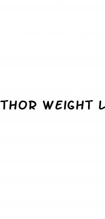 thor weight loss