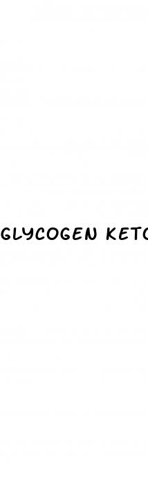 glycogen keto diet