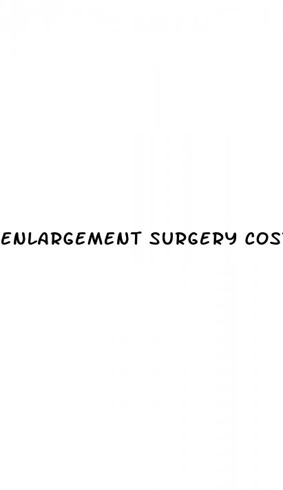 enlargement surgery cost